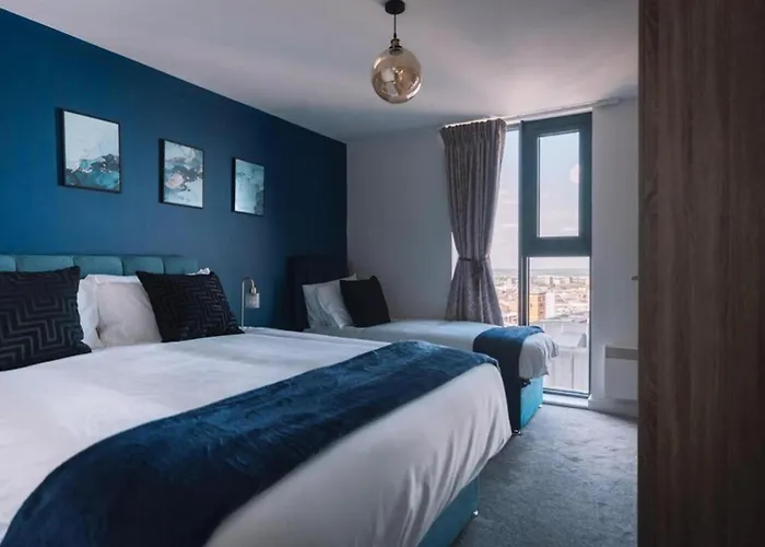 City Centre Appt-Sleeps 5-Free Parking & Free Wifi